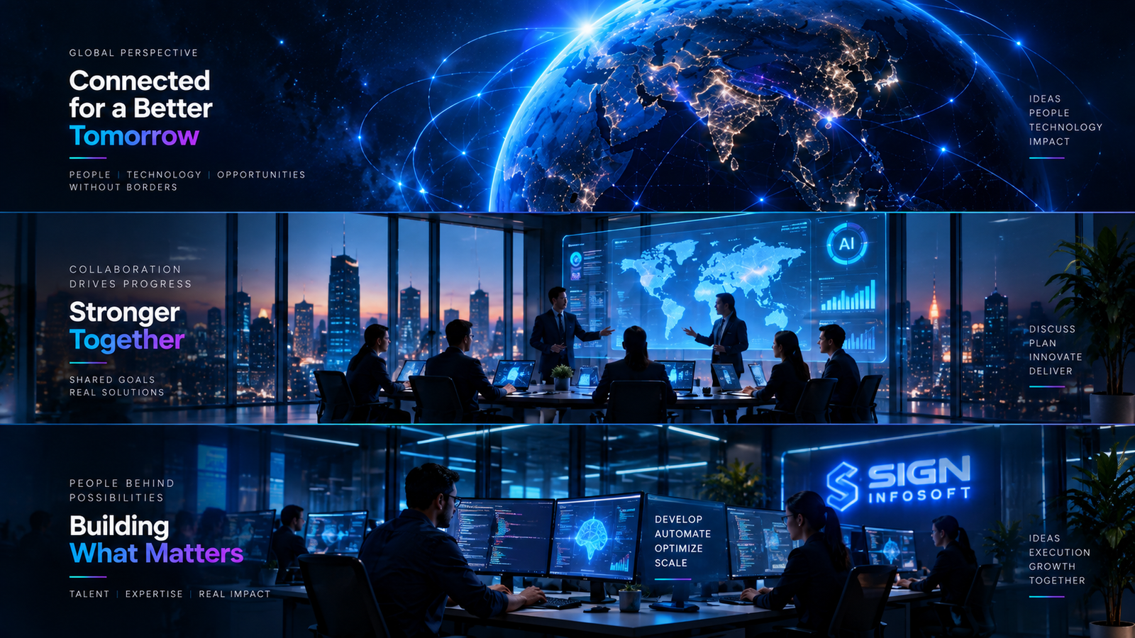 Sign Infosoft global technology visual